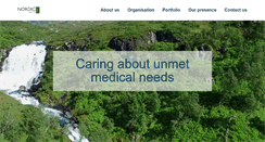 Desktop Screenshot of nordicpharmagroup.com